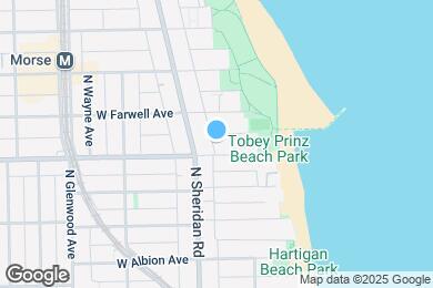 Map image of the property - 1144 W Pratt Blvd