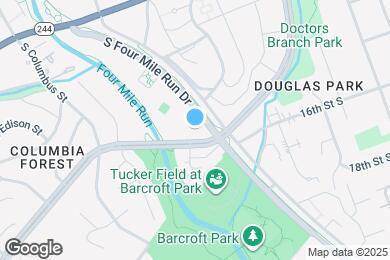 Map image of the property - 1502 S George Mason Dr