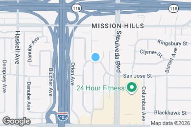Map image of the property - 15468 San Jose St