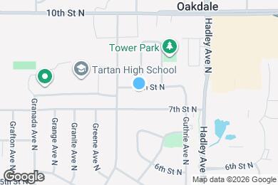 Map image of the property - 6803 8th St N