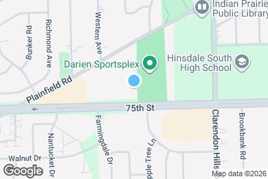 Map image of the property - 7425 Brookdale Dr