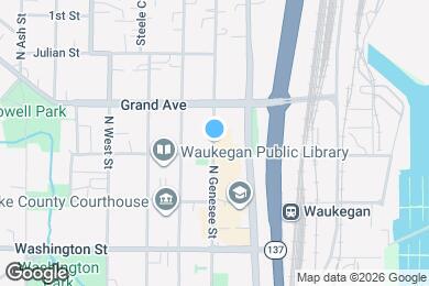 Map image of the property - 222 N Genesee St