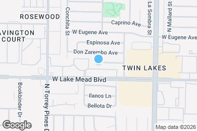 Map image of the property - 6233 Don Gaspar Ave