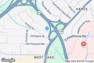 Map image of the property - 2041 S Hawthorne Rd