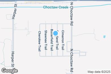 Map image of the property - 1821 Overland Trail