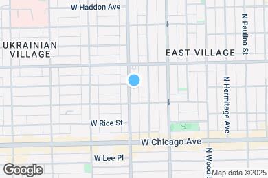 Map image of the property - 921 N Damen Ave