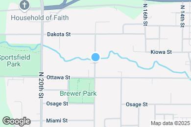 Map image of the property - 620 N 18th St