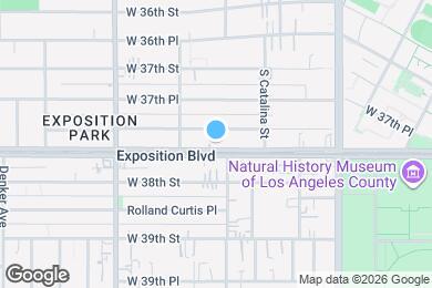 Map image of the property - 1155 Exposition Blvd