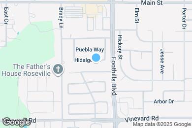 Map image of the property - 1323 Hidalgo Cir