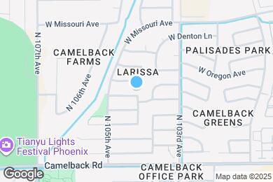 Map image of the property - 10418 W Orange Dr