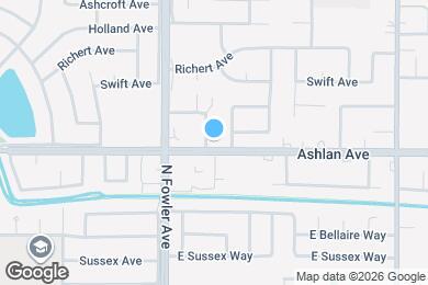 Map image of the property - 3195 Whittier Ave