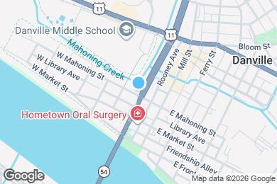 Map image of the property - 113 W Mahoning St