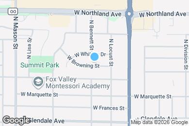 Map image of the property - 2602 N Bennett St
