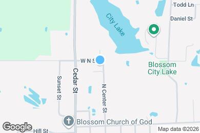 Map image of the property - 645 N Center St