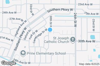 Map image of the property - 2809 Taunton Dr W