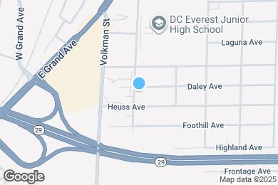 Map image of the property - 1403 Daley Ave