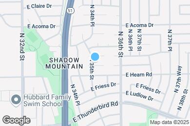 Map image of the property - 3502 E Crocus Dr