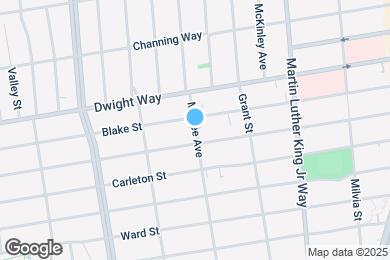 Map image of the property - 2534 McGee Ave
