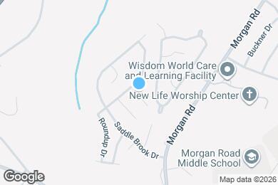 Map image of the property - 2603 Martingale Ct