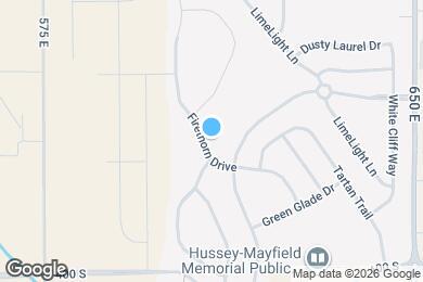 Map image of the property - 3471 Firethorn Drive