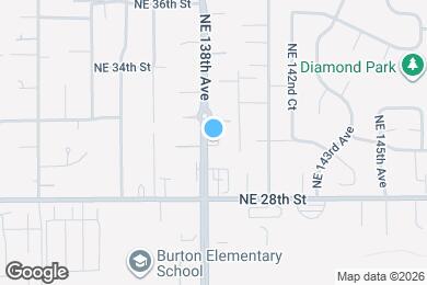 Map image of the property - 3015 NE 138th Ave