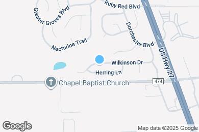 Map image of the property - 16000 Wilkinson Dr