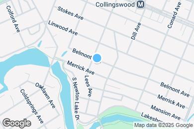 Map image of the property - 808 Belmont Ave