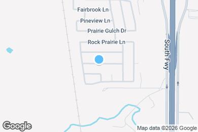 Map image of the property - 421 Crescent Creek Ln