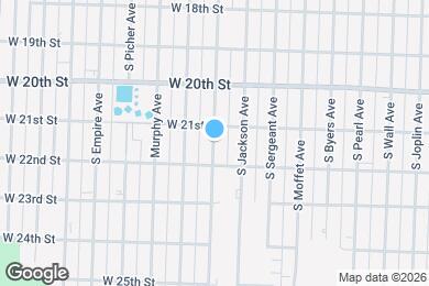 Map image of the property - 2111 S Connor Ave