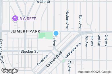Map image of the property - 4068 9th Ave