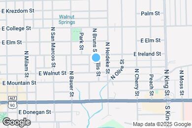 Map image of the property - 414 Ellis St