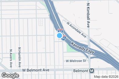 Map image of the property - 3570 W Henderson St