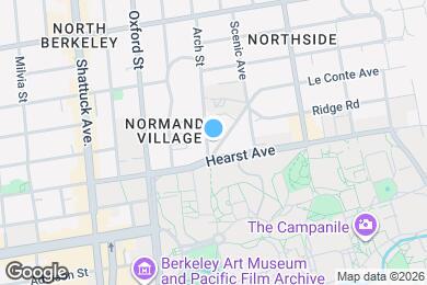 Map image of the property - 2311 Le Conte LLC