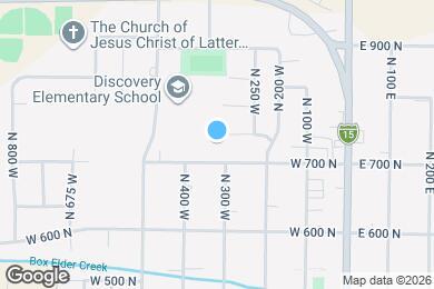 Map image of the property - 315 W 750 N