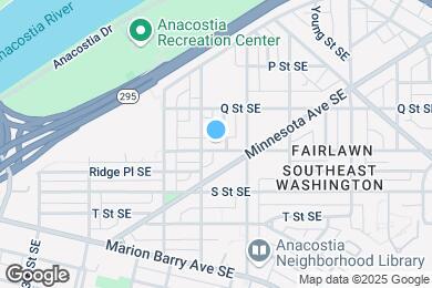 Map image of the property - 1712 R St SE