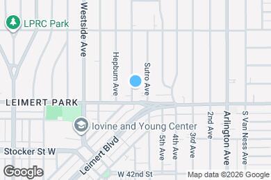 Map image of the property - 4006 6th Ave
