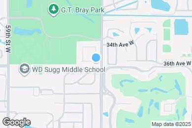 Map image of the property - 5201 35th Ave W