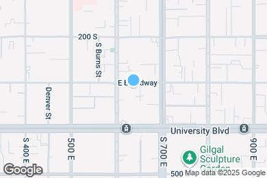 Map image of the property - 630 E 300 S