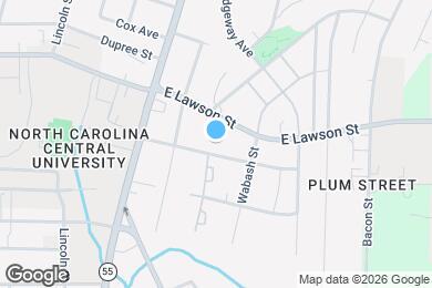 Map image of the property - 1101 Dayton St