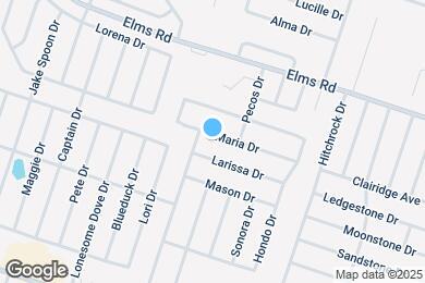 Map image of the property - 2806 Maria Dr