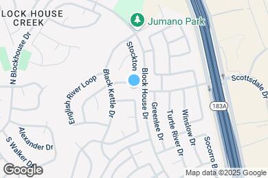 Map image of the property - 16813 Shipshaw River Dr