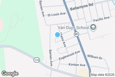 Map image of the property - Classic American Townhomes and Apartments