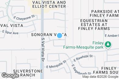 Map image of the property - 1712 E Palo Blanco Way