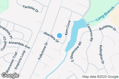 Map image of the property - 1311 Aberdare Dr