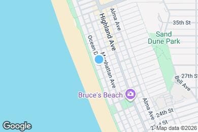 Map image of the property - 3105 Ocean Dr