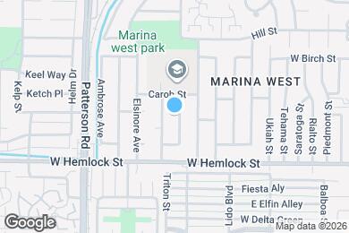 Map image of the property - 1701 Claremont Dr