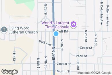 Map image of the property - 914 N 6th St