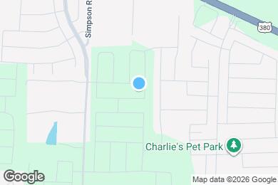 Map image of the property - 1033 Raintree Rd