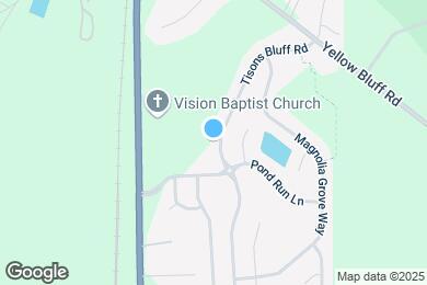 Map image of the property - 16366 Tisons Bluff Rd