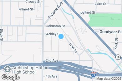 Map image of the property - 167 Chittenden St